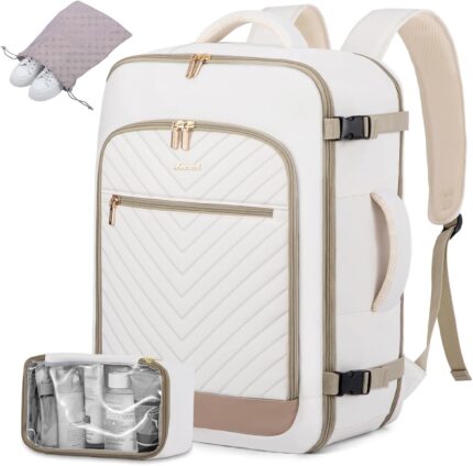 LOVEVOOK Travel Backpack For Women,40L Carry On Backpack Flight