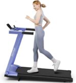 DeerRun Treadmills for Home, 3.5HP Folding Treadmill with