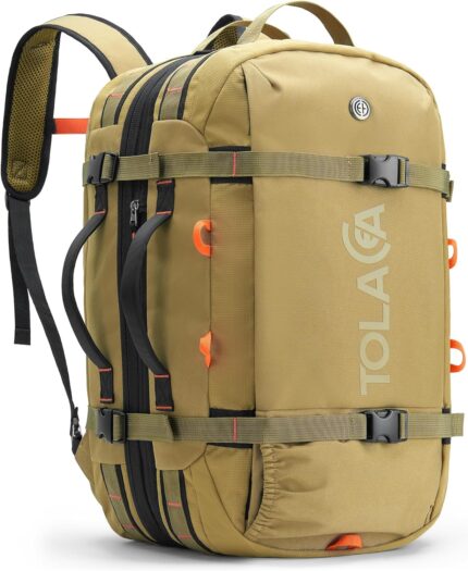 Tolaccea Travel Laptop Backpack, Large Carry on Backpack Flight