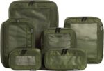 Compression Packing Cubes for Travel - Luggage Organizer Bags - Double