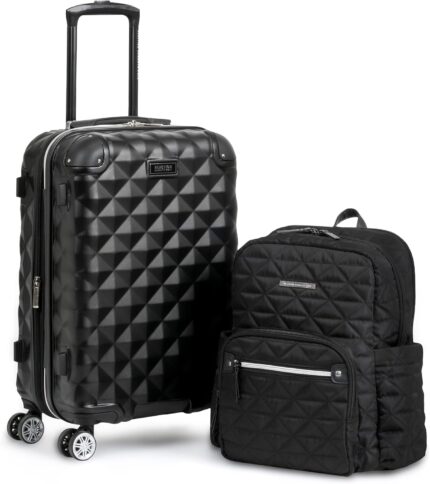 Kenneth Cole REACTION Diamond Tower Collection Lightweight Hardside