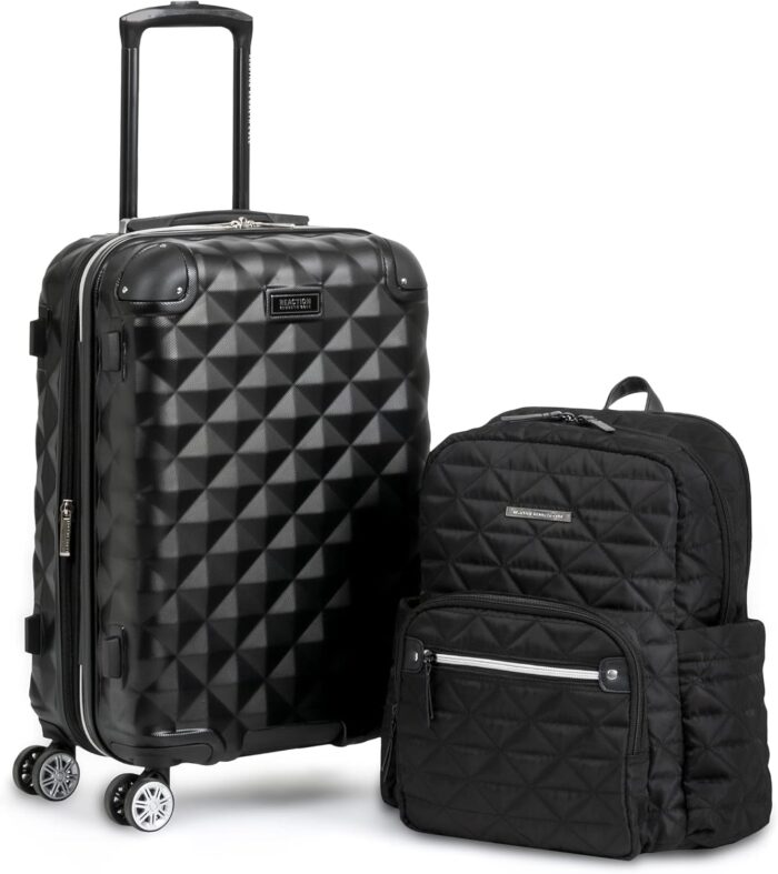 Kenneth Cole REACTION Diamond Tower Collection Lightweight Hardside