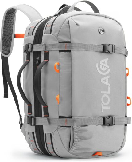 Tolaccea Travel Laptop Backpack, Large Carry on Backpack Flight