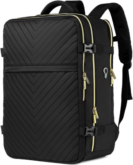 Large Carry On Travel Backpack - Flight Approved Waterproof Anti-Theft