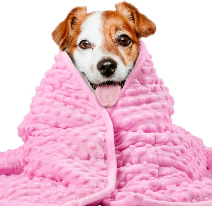 LaSyL Weighted Blanket for Pets | Thunder Blanket for Dogs Anxiety |