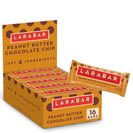 Larabar Peanut Butter Chocolate Chip, Gluten Free Fruit & Nut Bar, 16