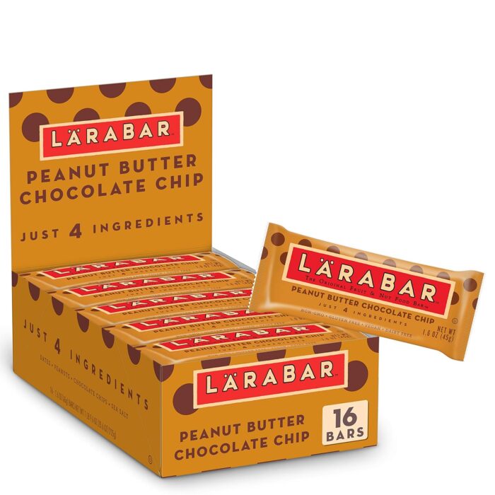 Larabar Peanut Butter Chocolate Chip, Gluten Free Fruit & Nut Bar, 16