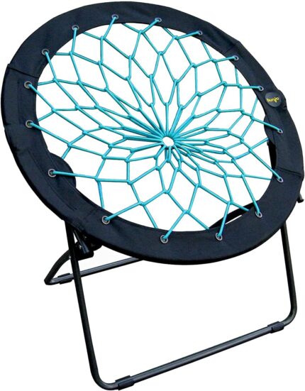 Zenithen Limited Foldable Bunjo Bungee Chair for Dorms, Living Rooms,