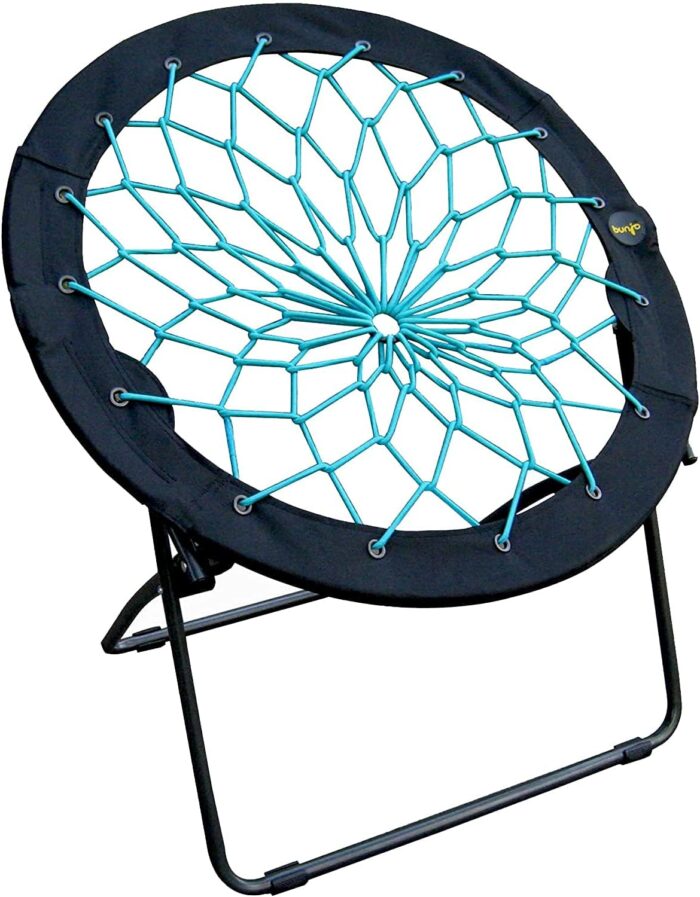 Zenithen Limited Foldable Bunjo Bungee Chair for Dorms, Living Rooms,