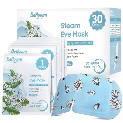 30Packs Steam Eye Mask, Heated Eye Mask Warm Compress for Eyes, Self