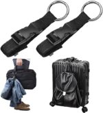 2 Pack Add a Bag Strap - Adjustable Suitcase Belt - Carry Your Extra