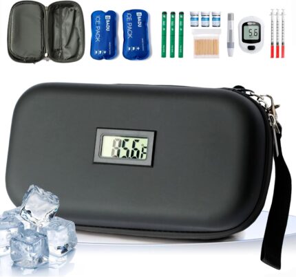 24-Hour Insulin Cooler Travel Case TSA Approved Medication Diabetic
