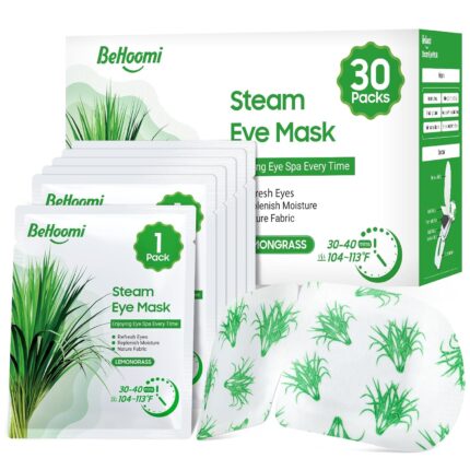 30Packs Steam Eye Mask, Heated Eye Mask Warm Compress for Eyes, Self