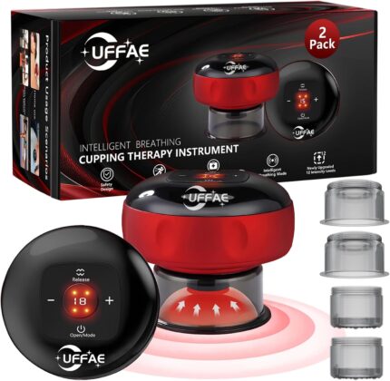 5-in-1 Electric Cupping Therapy Set, Smart Cupping Therapy Massager,