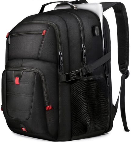 50L Travel Backpack, 17 inch Laptop Backpack for Men, Extra Large