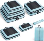 8 Set/6 Set/4 Set Compression Packing Cubes for Travel, Lightweight