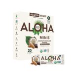 ALOHA Organic Plant Based Protein Bar MINIS |Coconut Chocolate Almond