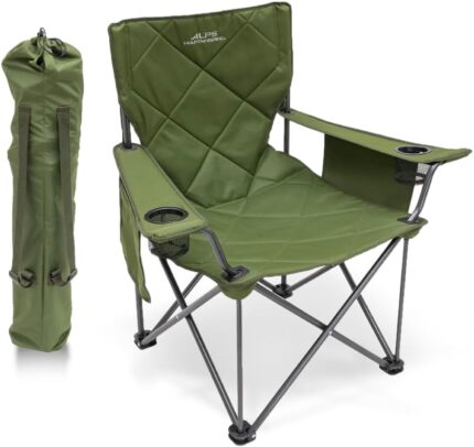 ALPS Mountaineering King Kong Camping Chairs for Adults with Mesh Cup
