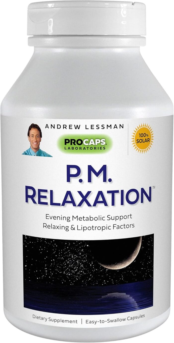 ANDREW LESSMAN P.M. Relaxation 180 Capsules - Natural Support for