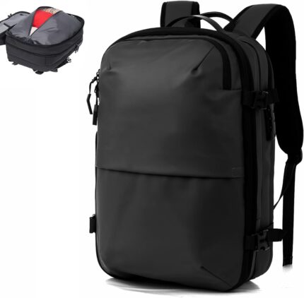 Air Vacuum Backpack for Travel, Vacpack Built-in Compression Tech