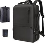 Air Vacuum Backpack for Travel with Air Pump, 60L Expandable Backpack