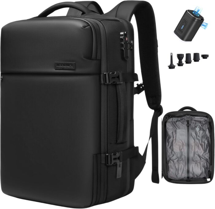 Airback Backpack, 70L Expandable Air Vacuum Backpack for Travel,