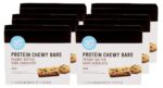 Amazon Brand - Happy Belly Protein Chewy Bars, Peanut Butter & Dark