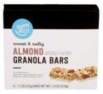Amazon Brand - Happy Belly Sweet & Salty, Almond Granola Bars, 1.2 Oz,