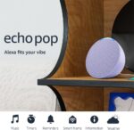 Amazon Echo Pop (newest model), Our smallest Alexa speaker, Fits in