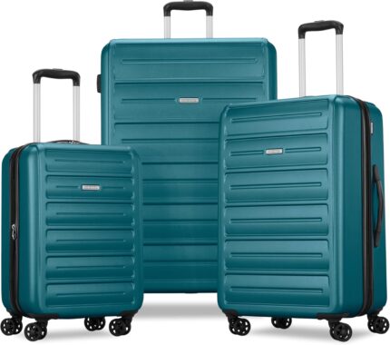 American Tourister Westridge Hardside Luggage Set with Spinner Wheels,