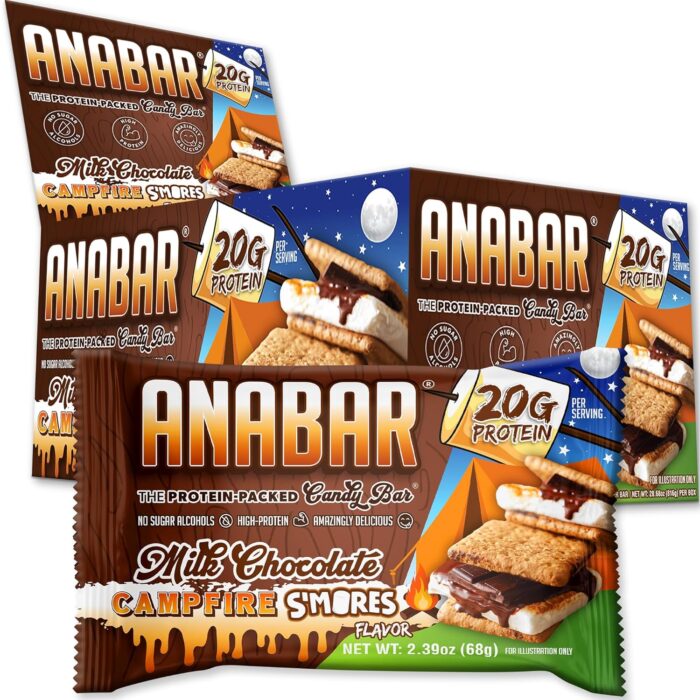 Anabar Protein Bar, The Protein-Packed Candy Bar, Amazing Tasting