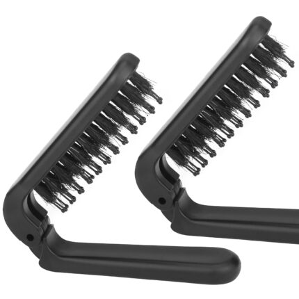 Ancable 2Pcs Travel Folding Hair Brush, Collapsable Portable Pocket