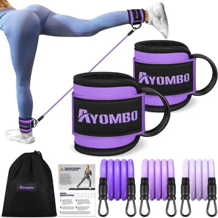 Ankle Resistance Bands with Cuffs, Home Gym Workout