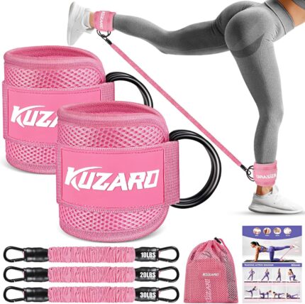 Ankle Resistance Bands with Cuffs for Working Out,