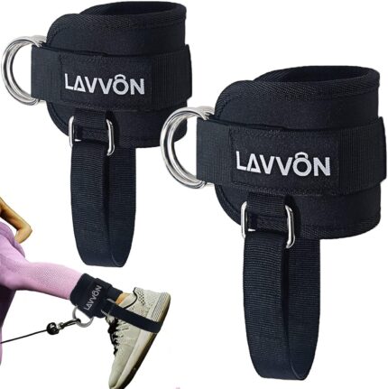 Ankle Straps for Cable Machines Kickbacks - Adjustable