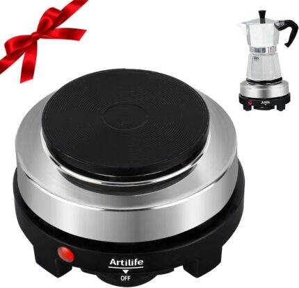 Artilife 500W Small Hot Plate Mini Hot Plate,Artilife 500w Small