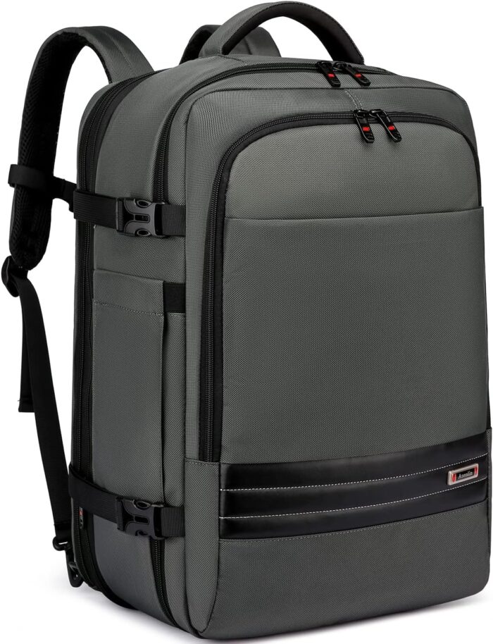 Asenlin 40L-50L Travel Backpack for Women Men，18 Inch Laptop Backpack
