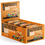 Authentic Bar Peanut Butter Candy Protein Bars - Tasty Meal