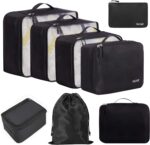 BAGAIL 8 Set Packing Cubes Luggage Packing Organizers for Travel