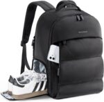 BAGSMART 30L Carry On Backpack with Shoe Compartment, Airline Approved