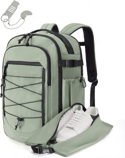 BAGSMART Carry On Travel Backpack, 17.3 Inch Large Travel backpack