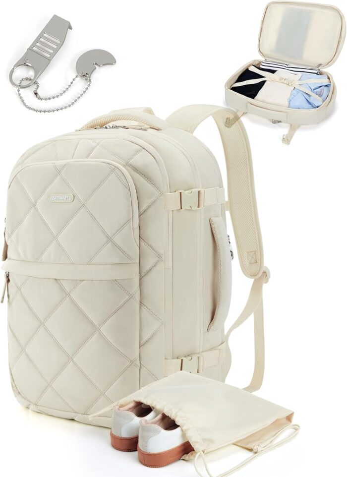 BAGSMART Travel Backpack, 30L Flight Approved Carry on Backpack with