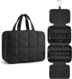 BAGSMART Travel Toiletry Bag with Jewelry Organizer, Hanging Travel