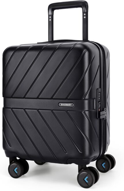 BAGSMART Underseat Carry On luggage Airline approved, 16-inch