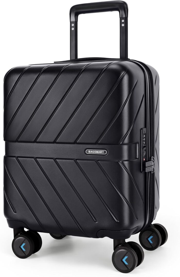 BAGSMART Underseat Carry On luggage Airline approved, 16-inch
