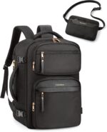 BAGSMART Womens Backpack Carry On Flight Approved, Travel Backpack for