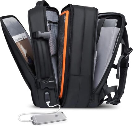 BANGE 35L Travel Backpacks,Weekender Expandable Carry-On Backpack for