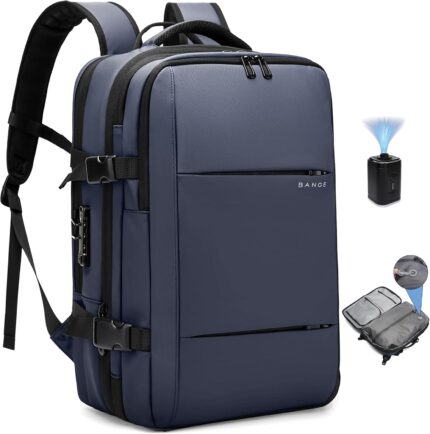 BANGE Air Vacuum Backpack with Pump,Air Packing Vacuum System