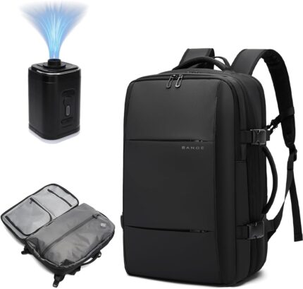 BANGE Airback Backpack with Anti-Theft Vacuum Compression Travel