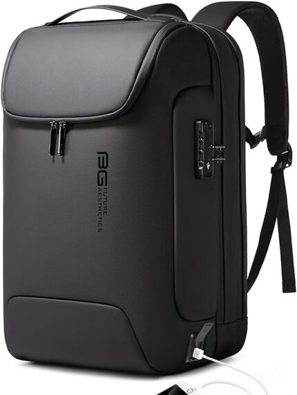 BANGE Men's Anti-Theft Backpack,Waterproof Fashion Travel
